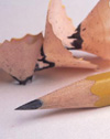 Pencil and shavings