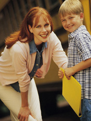 Teacher and student