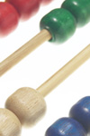 Colorful abacus