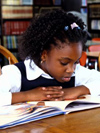 Girl reading
