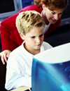 Boy & computer
