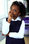 Girl thinking