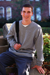 Male high school student