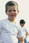 Young male students
