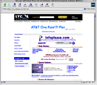 lycos-infoplease.com screenshot