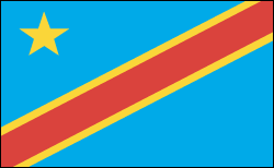 Flag of Democratic Republic of Congo