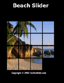 Beach slider