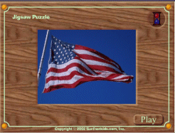 American Flag Jigsaw