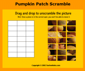 Pumpkin scrambler