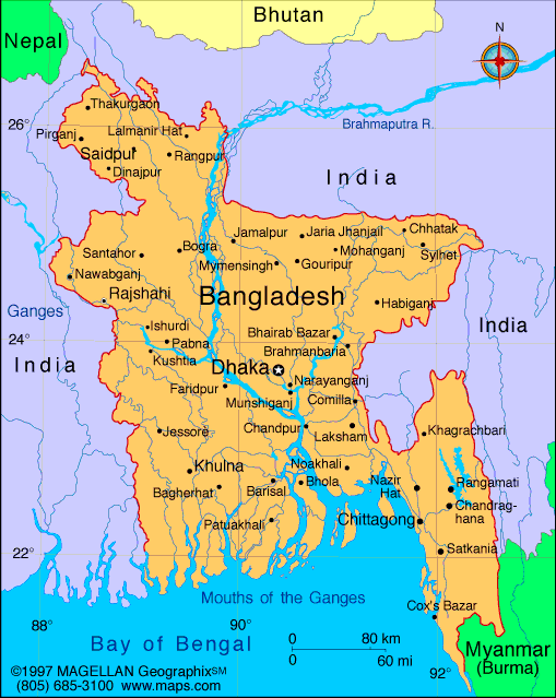 Bangladesh Map Pic