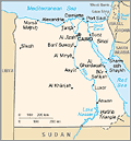 Map of Egypt