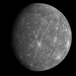 Image of Mercury from MESSENGER Flyby