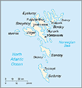 Map of Faeroe