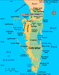 map of Gibralter