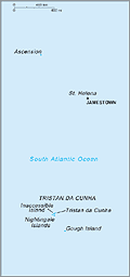 Map of St. Helena
