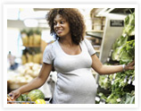 Woman enjoying her pregnancy