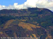 This hillside on the edge of Lake Atitl�n is scarred with milpas scattered across its face.