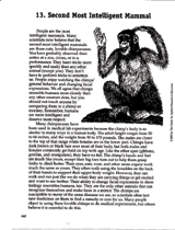 Chimpanzee Reading Passage