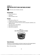 How Can You Test to See If Air Takes Up Space?