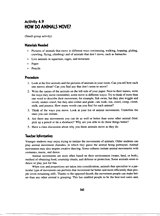 How Do Animals Move? -- Activity 4.9