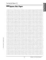 Dotted Math Paper