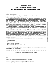 Invent-a-Fair Introduction