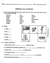 Memorial Day: Exercises