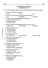 The Summer of the Swans -- Test C