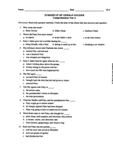 Summer of My German Soldier -- Test A