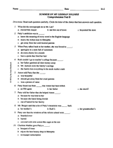 Summer of My German Soldier -- Test B