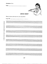 Music Sheet