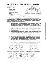The Face of a Leader Handout