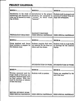 Current Archaeology -- Project Calendar