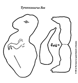 Tyrannosaurus Rex Cut-Out