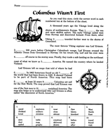 Columbus Wasn't First