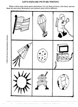 Let's Explore Picture Writing