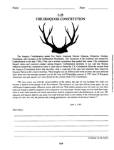 The Iroquois Constitution