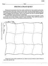 Piecing a Peace Quilt