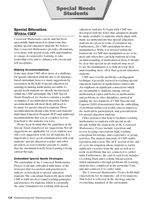 CMP2 for Students with Special Needs 