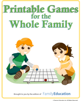 Printable Games for the Whole Family