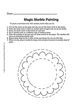 Magic Marble Painting