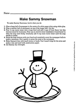 Make Sammy Snowman
