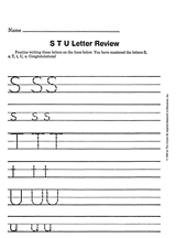 S T U Letter Review