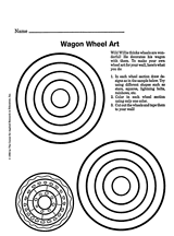 Wagon Wheel Art