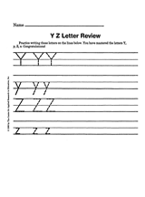 Y Z Letter Review