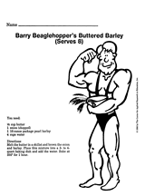 Barry Beaglehopper's Buttered Barley