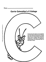 Carrie Caterpillar's C Collage