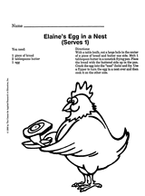 Elaine's Egg in a Nest
