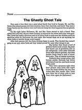 The Ghastly Ghost Tale