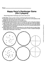Happy Harry's Hamburger Game